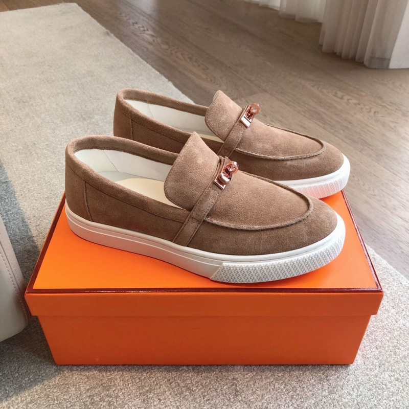 H**mes leather shoes